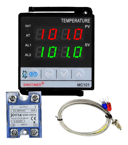 Controlador Temperatura Digital  Mc-101, Salida Relay Y Ssr