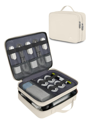 Organizador Electrónico Matein, Bolsa Grande Para Cables, Co