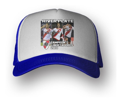 Gorra River Campeon Libertadores Copa America M5