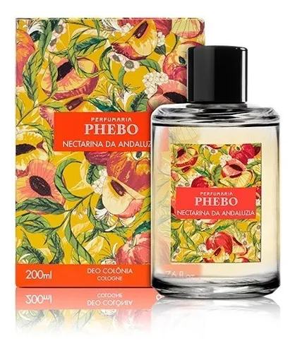 Deo Colônia Phebo Nectarina Da Andaluzia 200ml