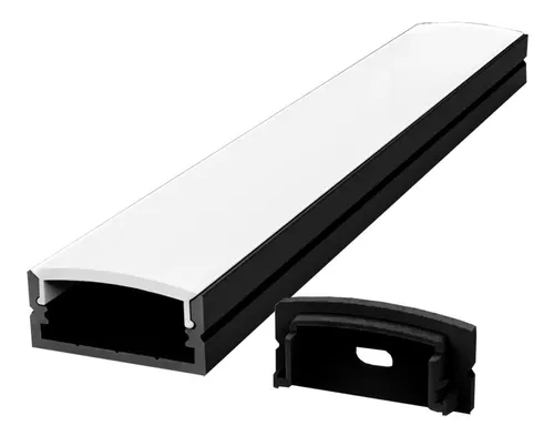 Perfil Alumínio Slim Sobrepor 17mm Para Fita Led 2 Metros | MercadoLivre