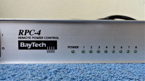 Bay Tech - Rpc-4 Remote Power Control. 8 Contactos. Ethernet (Usado)