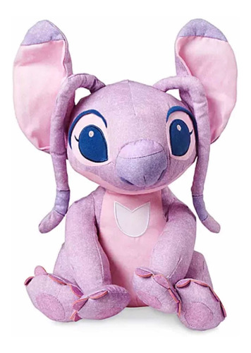 Ángel Peluche 28cm Edición Denim Stitch Colecc Disney Store