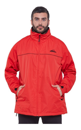 Campera Abrigo Impermeable Hombre Nix Con Polar Montagne