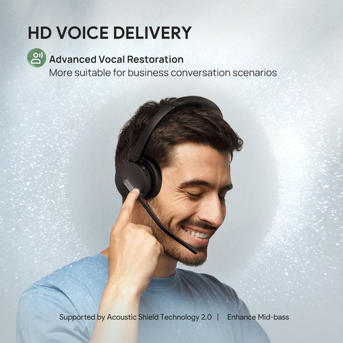 Auriculares Inalámbricos Yealink Bh70 Con Micrófono Para