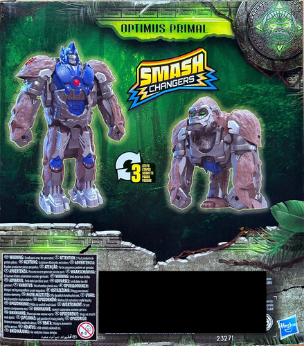 Juguete Transformers Rise Of The Beast Optimus Primal Smash