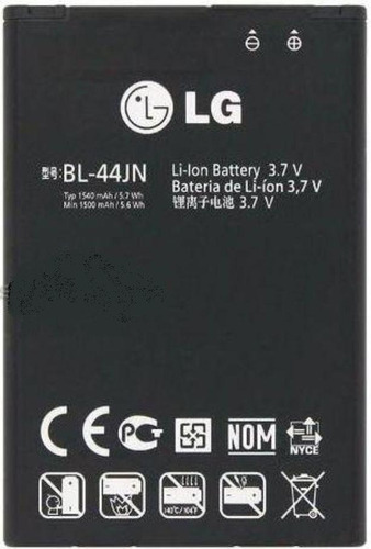 Batería LG  Bl 44jn E405 E400 E450 E425 E 612 E610