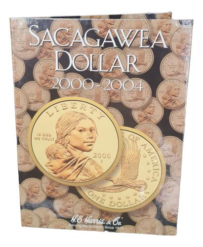 Album Coleccionador Harris Monedas Dolar Sacagawea Usa 2000