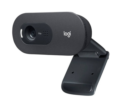 Imagen 2 de 3 de Cámara web Logitech C505e HD 30FPS color negro