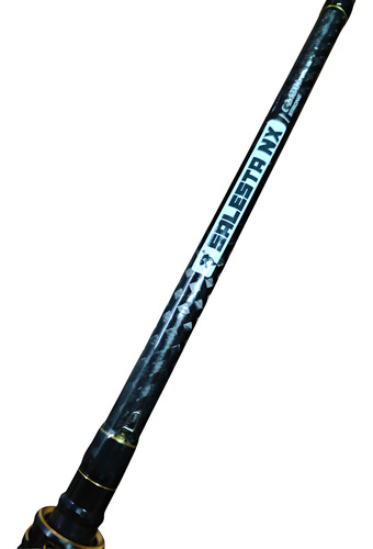 Caña Salesta Nx 2.13 15/30lbs Trolling Carnada Rotativo Bait Negro