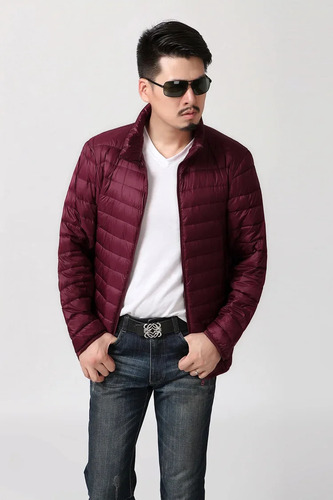 Chaqueta De Invierno De Algodón Con Cuello Alto Y Abrigo Cál