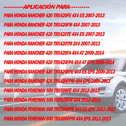 4pz Inyector De Gasolina Para Honda Rancher 420