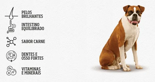 Alimento VittaMax Classic Classic para perros adultos de raza mediana con carne de gran sabor en bolsa de 10 kg