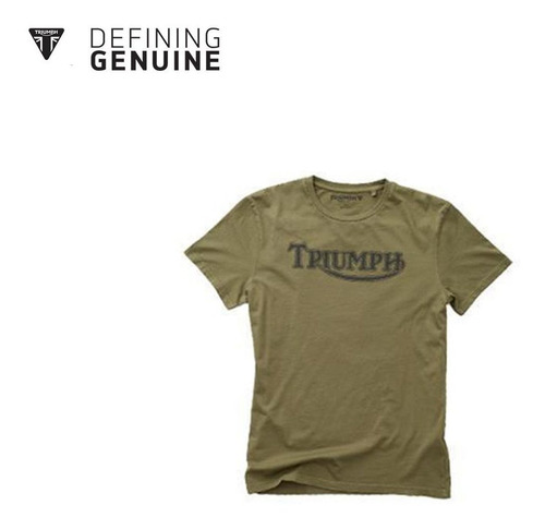 Camiseta Triumph Verde Tam. P Original