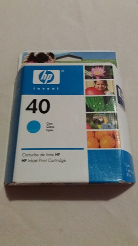 Tinta Original Hp 40 Vencido Sellado Caja Original