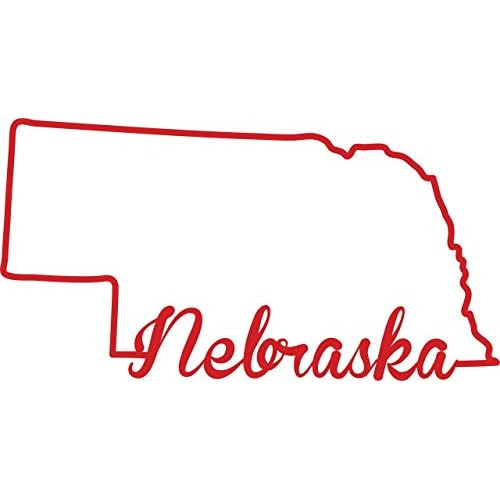 Calcomanía De Script Del Estado De Nebraska Nd343r | 5...