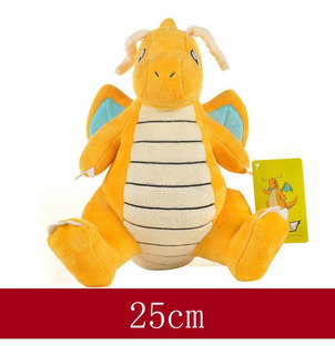 Pokemon Dragonite Peluche de juguete 30 cm lindo juguete de felpa decoración de la habitación regalo de cumpleaños muñeco de peluche regalo creativo 