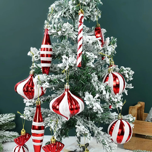 Colgante De Caramelo Con Forma De Árbol De Navidad, 14 Unida