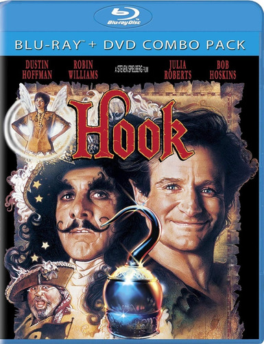 Blu-ray + DVD Hook El Regreso Capitan Garfio