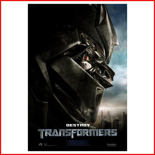 Poster Película Transformers 2007 #10 - 40x60cm