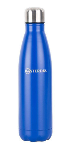 Imagen 1 de 5 de Botella Termica Doble Pared En Acero Inox 500 Ml - Amsterdam