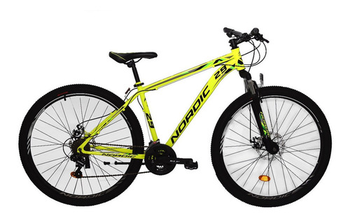 Imagen 4 de 7 de Bicicleta Nordic X1.0 By Slp R29 Shim. 21v Disco Susp Oferta