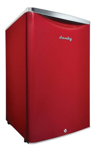 Geladeira a gás frigobar auto defrost Danby DAR044A6 vermelho 124L 115V