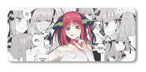 Mousepad Xxl 80x30cm Cod.140 Chicas Anime Manga 5-toubun