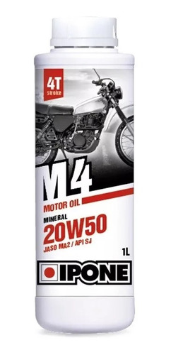 Aceite Lubricante Ipone M4 Mineral 20w50