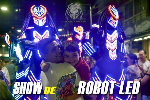 Show De Robot Led Para Casamientos 15 Años Infantiles