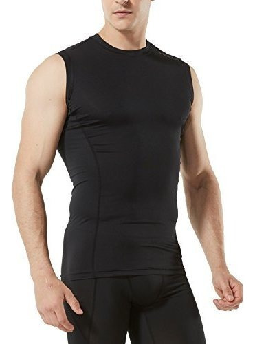 Tsla Mua05 R15 Camiseta De Compresion Sin Mangas Para Hombr