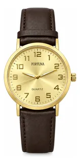 Relógio de Pulso Masculino Minimalista Old Money Fortuna