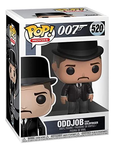 ¡funko Pop! Películas: James Bond Oddjob Pop! Figura De Vini