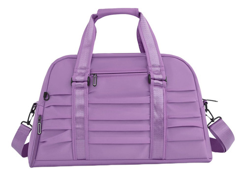 Bolsa De Deporte Para Gimnasio, Bolsa De Lona Púrpura Claro
