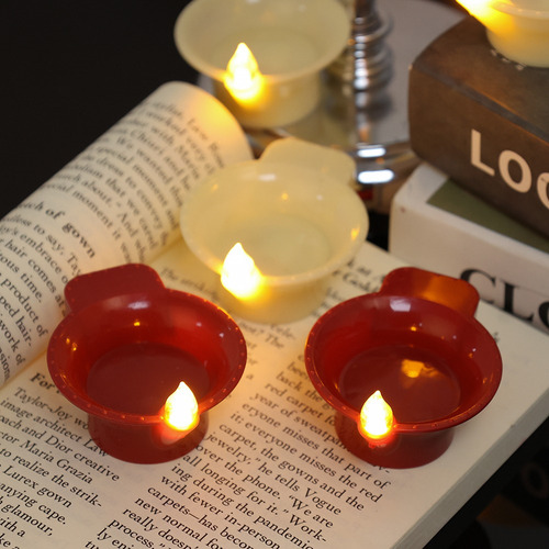 12 Velas Flotantes Led, Luz Segura Sin Llama