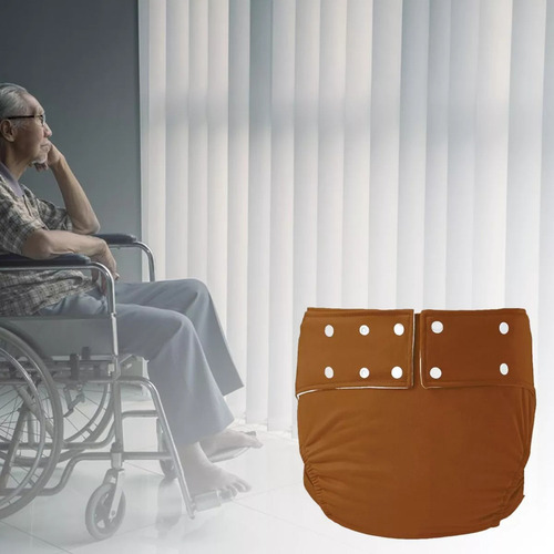 Pañales De Tela Para Adultos Lavables Reutilizables De 2 Uds