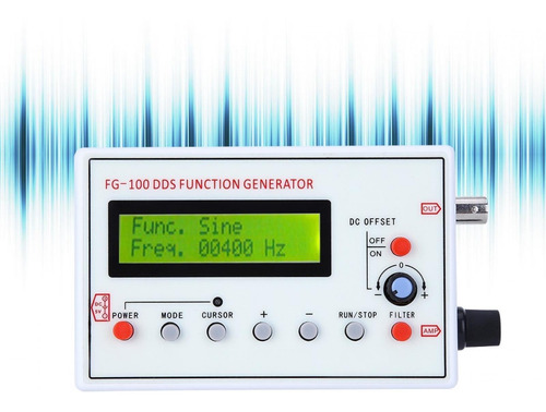 Fg100 Dds Función Generador Frecuencia Sinusoidal 1hz500khz