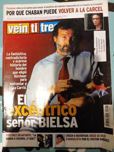 Revista Veintitrés Maradona Fito Paez 16 6 2005 N362