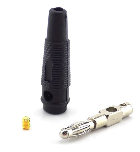 Imagen 4 de 5 de Conector Banana De 4mm Conector De Soldadura Cable Apilable