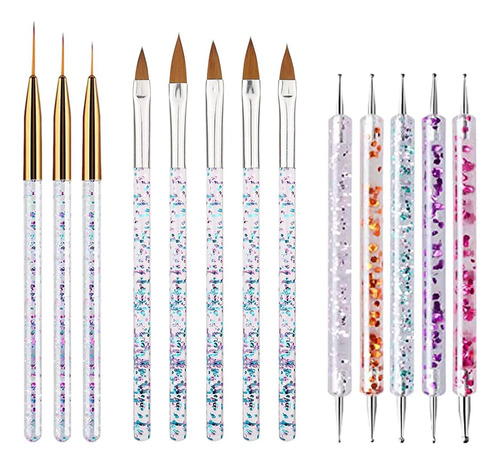 2 X 13pcs Nail Art Design Pen Herramienta De Pintura Nail