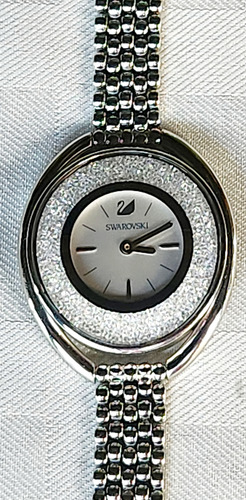 Reloj Swarovski 5181008 Mujer Acero Blanco Pulsera Plateado Plateado Blanco (Usado)