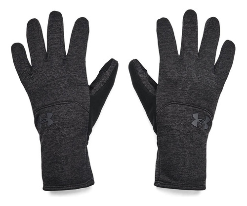 Under Armour Guantes Storm Fleece Para Hombre, Negro Gris,