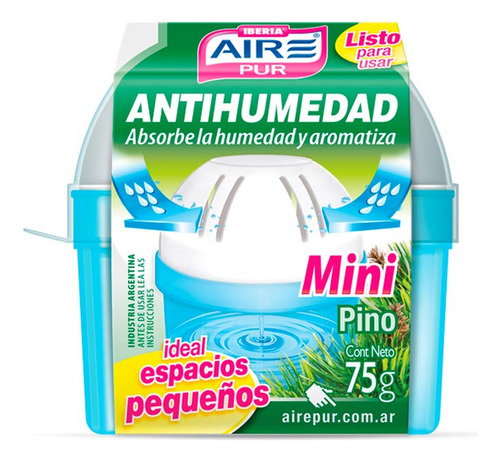 Desodorante  Antihpino 75 Gr Aire Pur Des.cont-automaticos