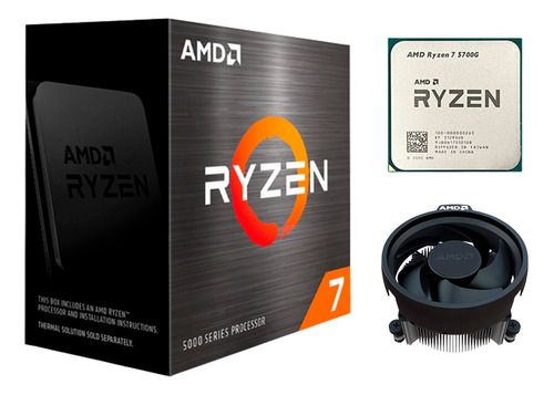 Amd Ryzen 7 5700g Cpu Con Gráfica Integrada