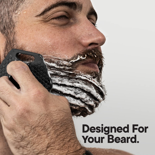 Cepillo Exfoliante De Silicona Beard Scrubber Tooletries Par