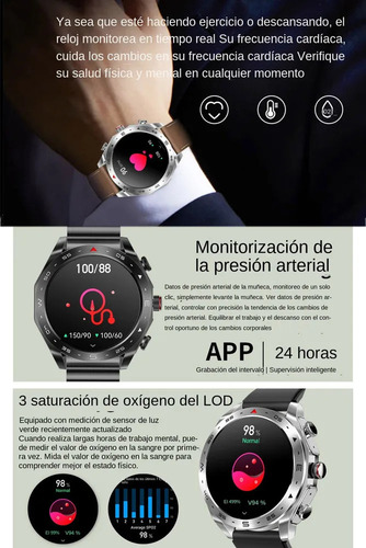 Reloj Inteligente Multifuncional Con Auriculares Bluetooth