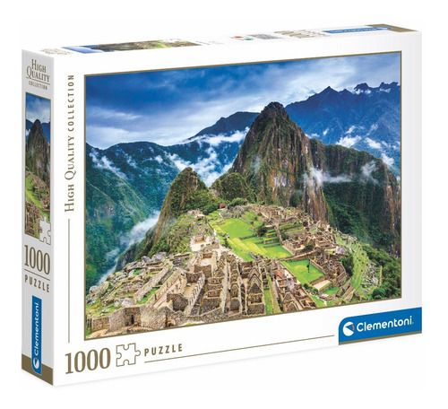 Rompecabeza Clementoni Cumbre De Machu Picchu 1000 Pzas