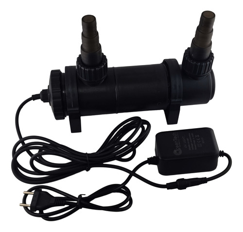 Filtro Uv Lago 9w + Bombasss Submersa Ac 3000l Oceantech 127v