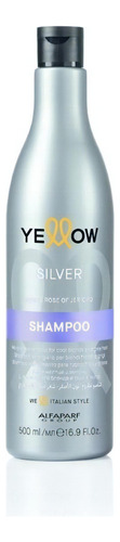 Shampoo Yellow Silver Color Matizador Ceniza Gris Peluquería