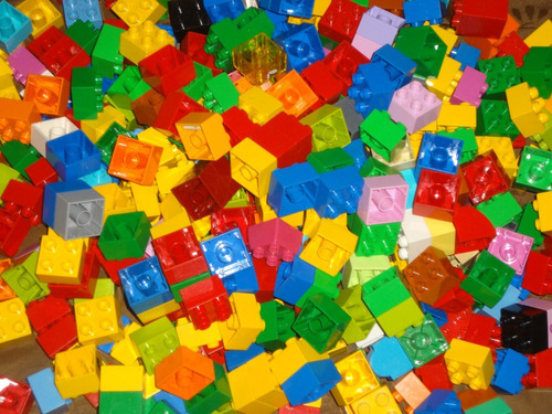 Lego Duplo  Bloques Grandes 2x2 / 1  Kilo / Barbazar Spa